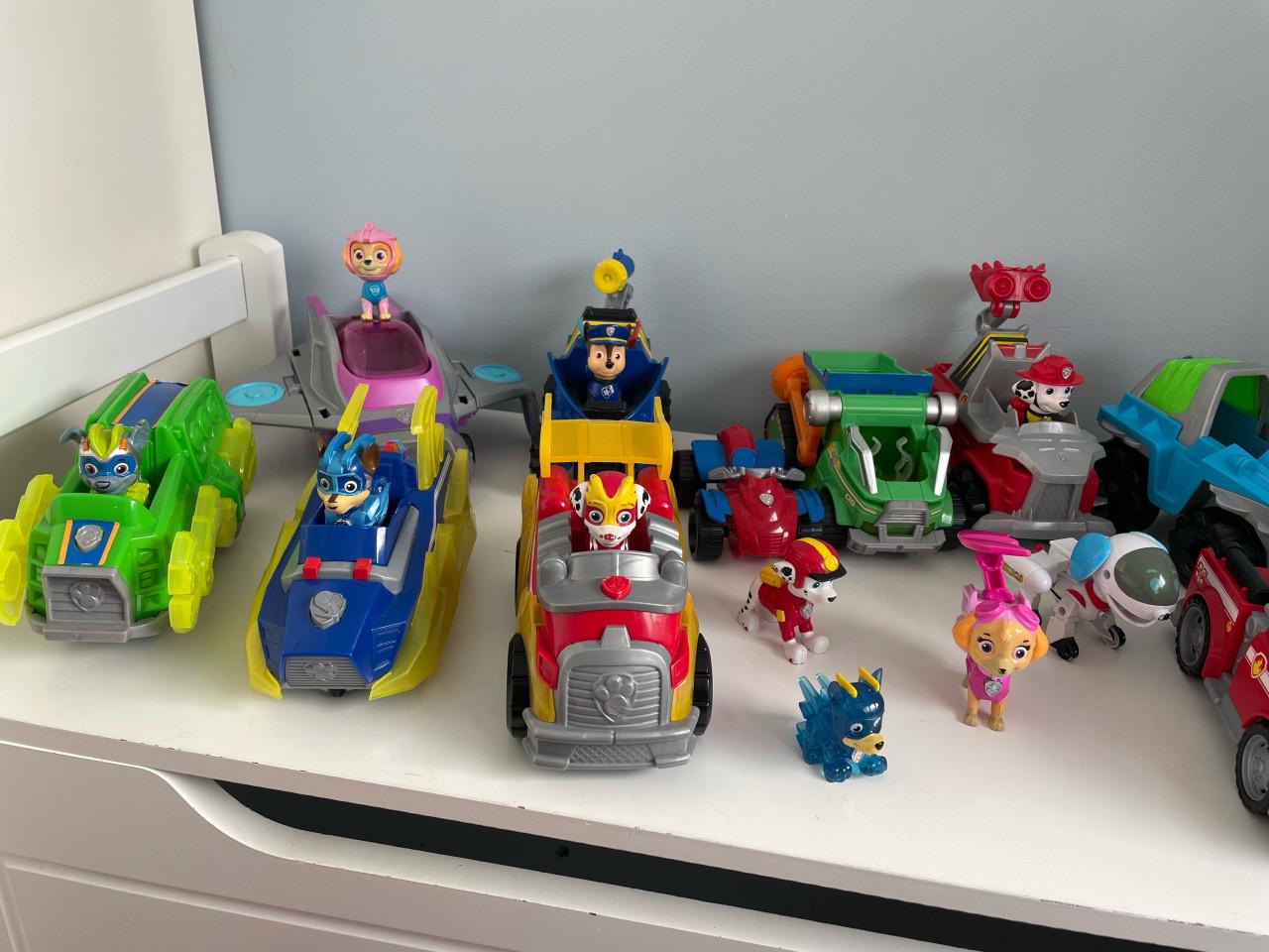 Leuke set paw patrols