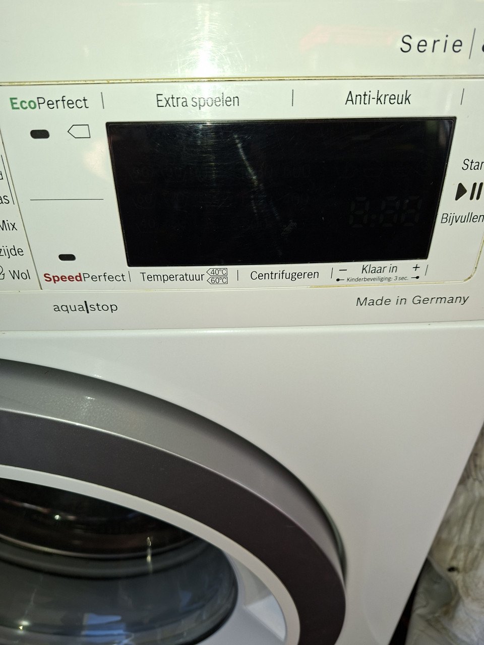 Wasmachine bosch