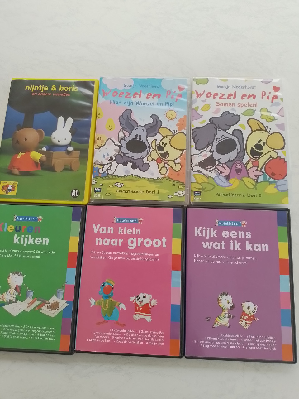 Kinder dvd's diverse