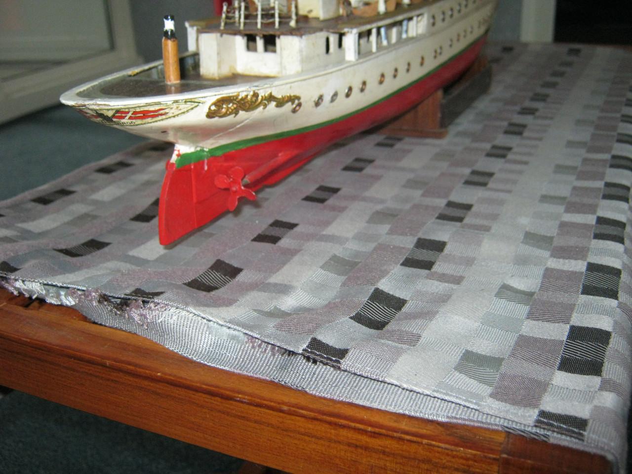Modelschip DANEBROG.