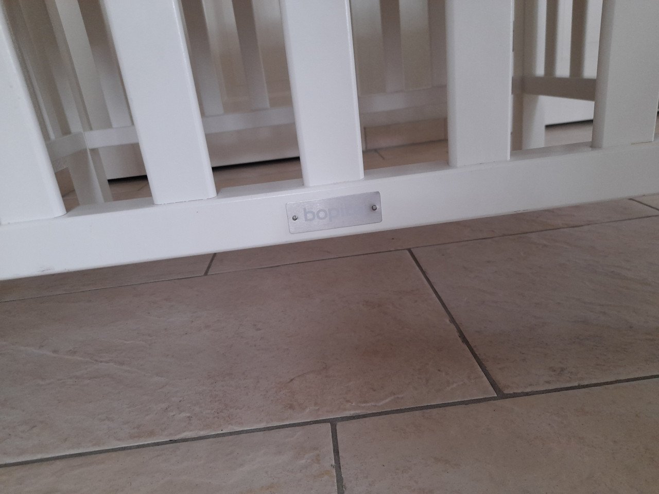 Bopita witte box ( in goede nette staat ) in hoogte verstelbaar!