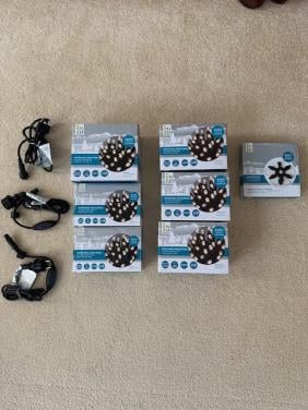 Koppelbare kerstverlichting voor buiten LED warm wit