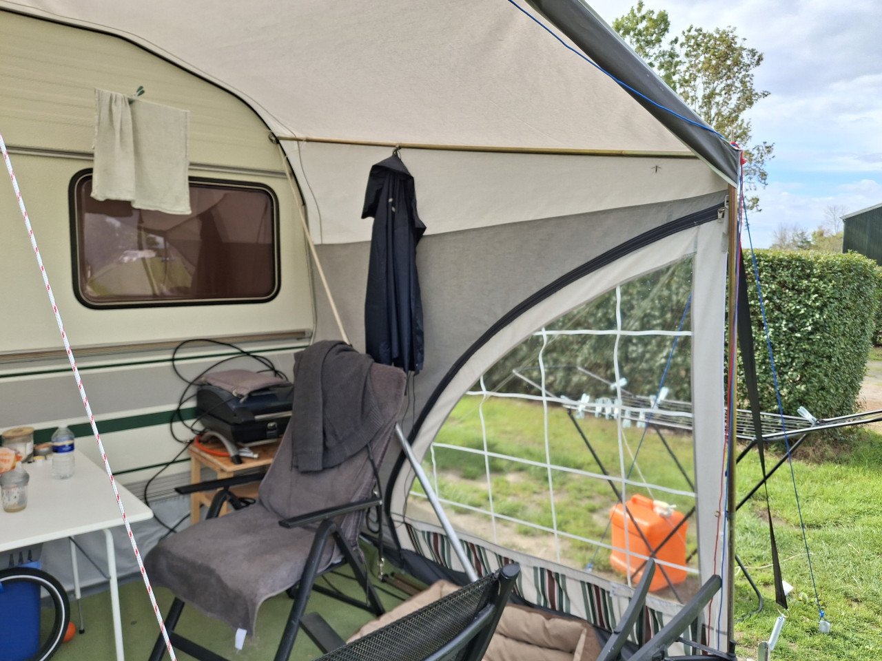 Te koop caravan luifel 800cm