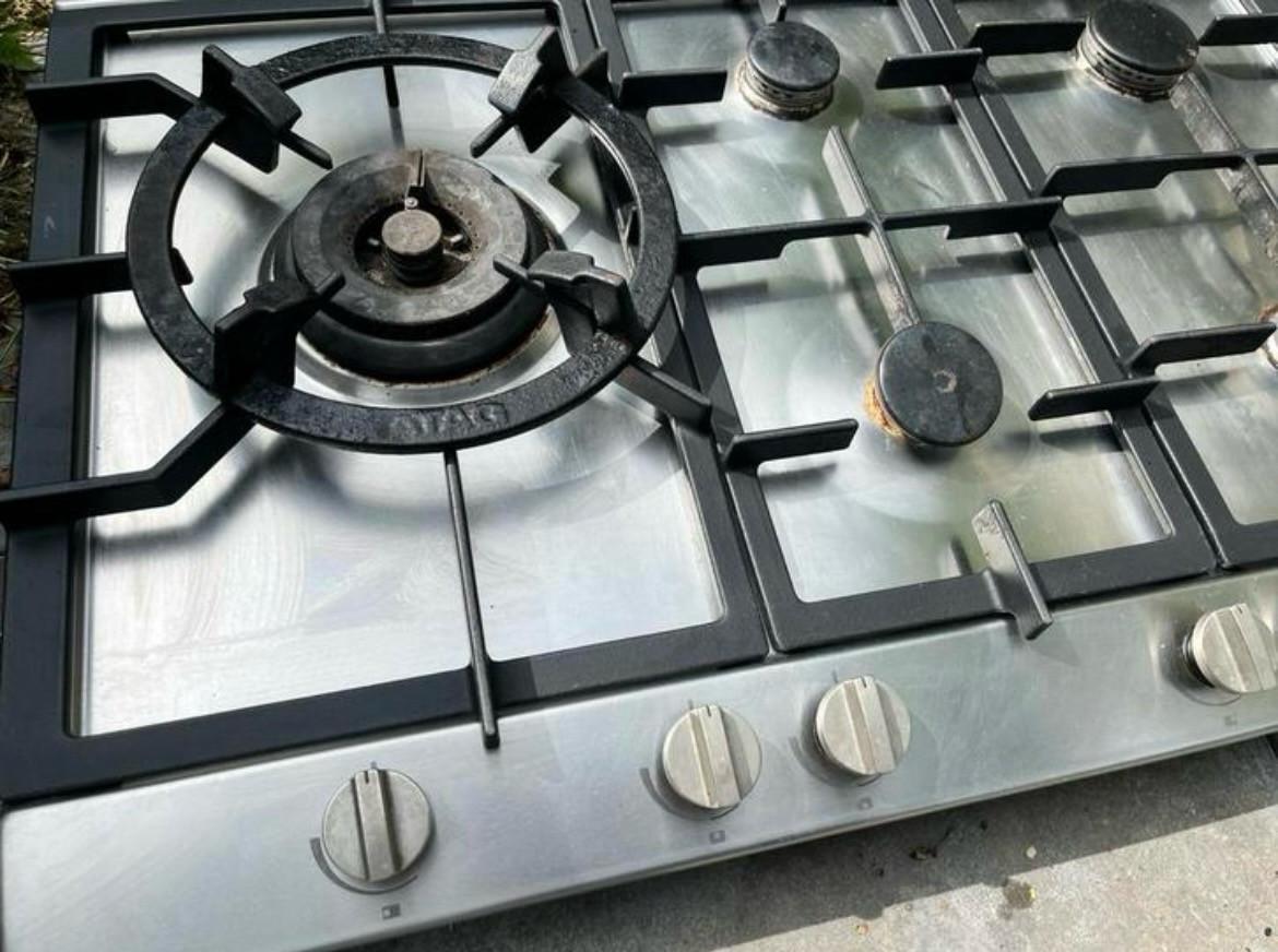 5-pits inbouw gaskookplaat met wokbrander ATAG