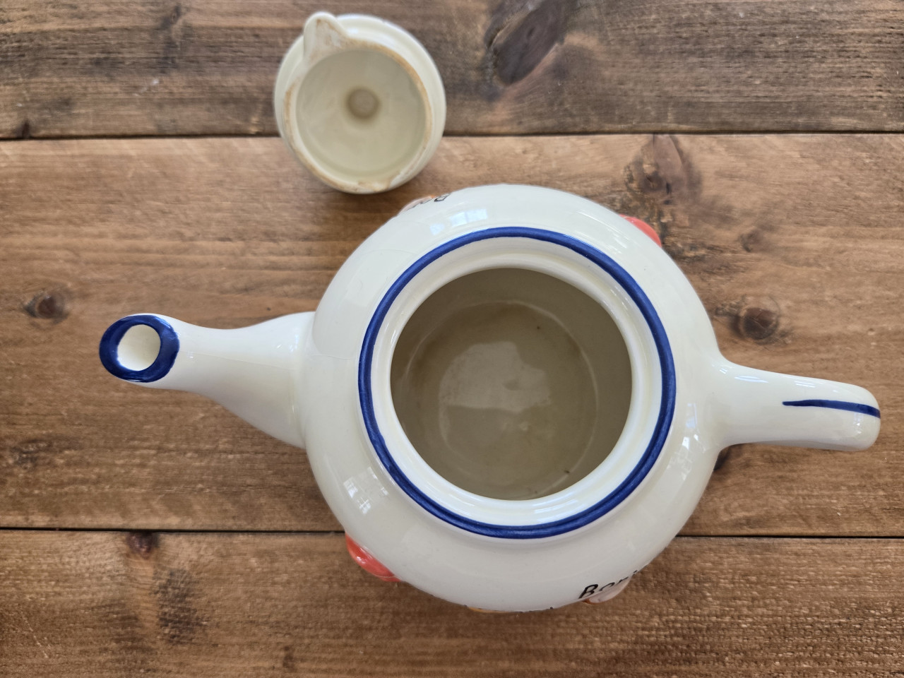 Superschattige theepot