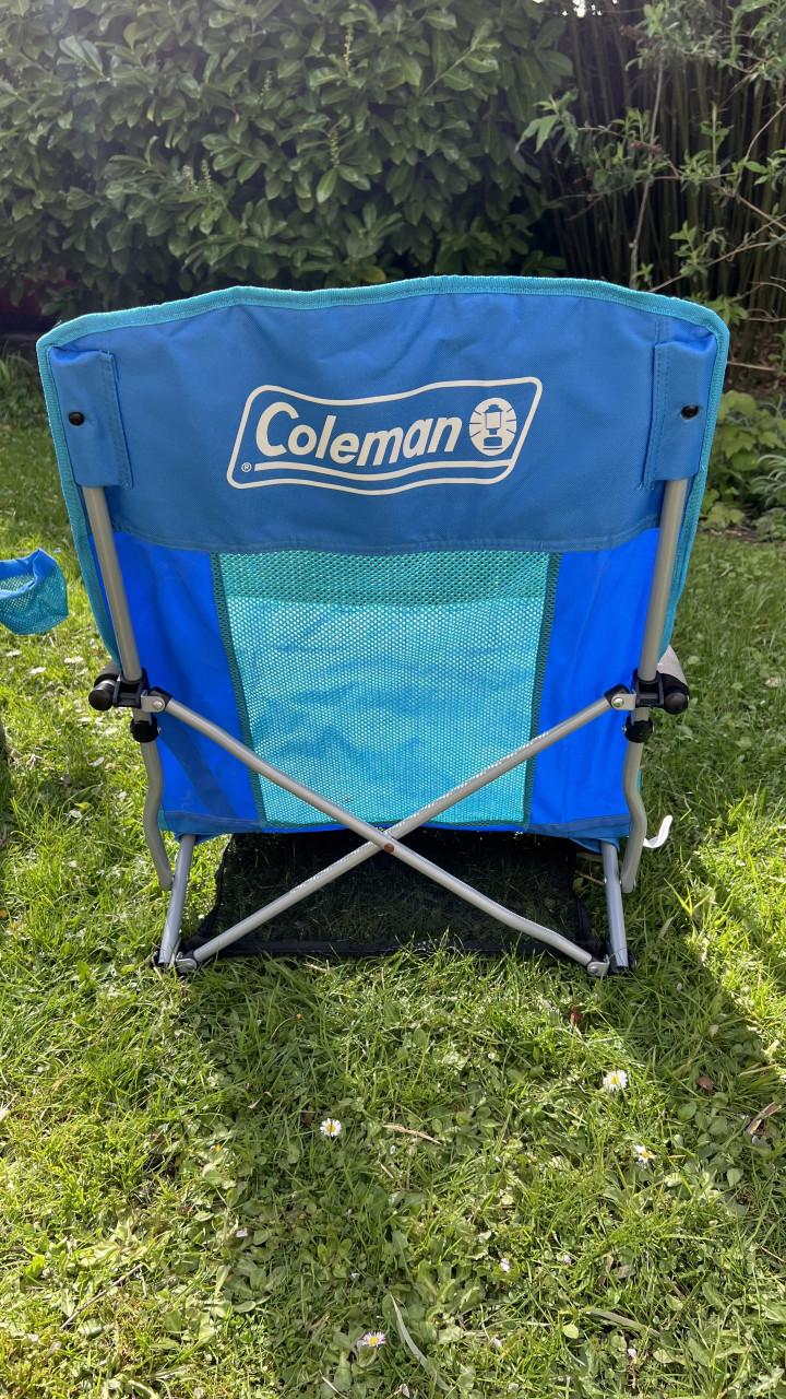 2 Coleman Low Sling strandstoelen