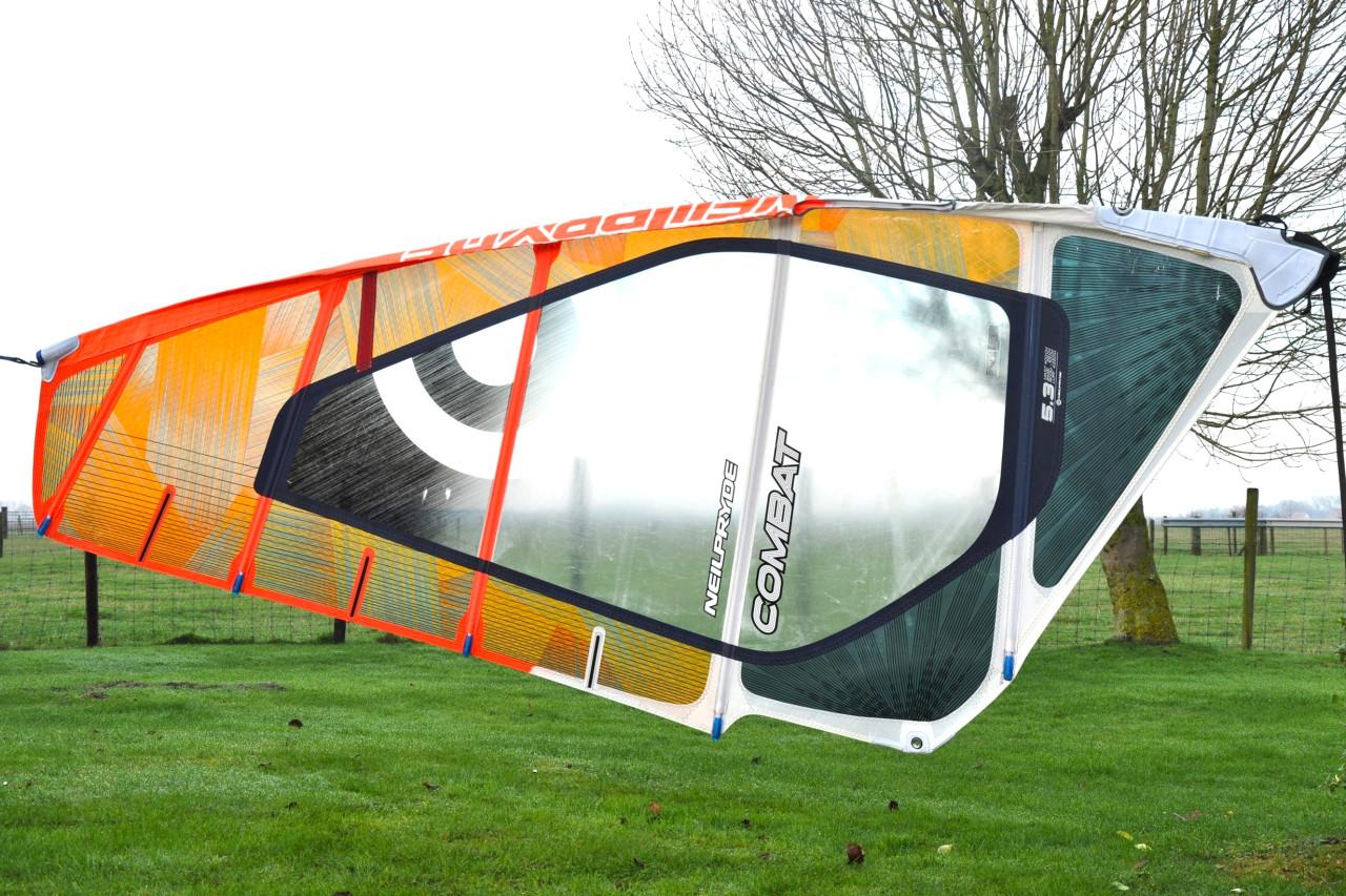 5.3m2 Neilpryde Combat met 400 RDM Flextop mast 60%