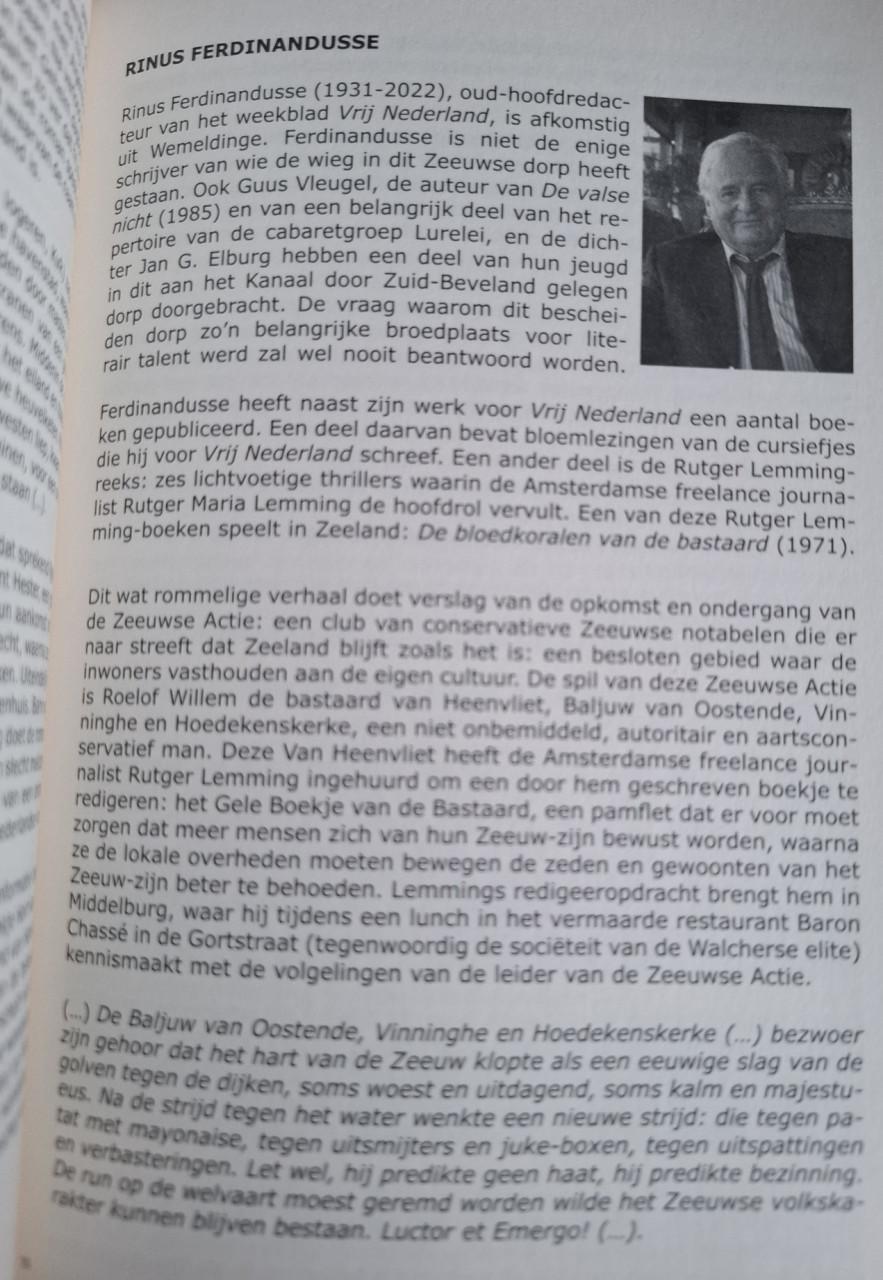 Boeken die in Zeeland spelen, door Kees van Rijswijk