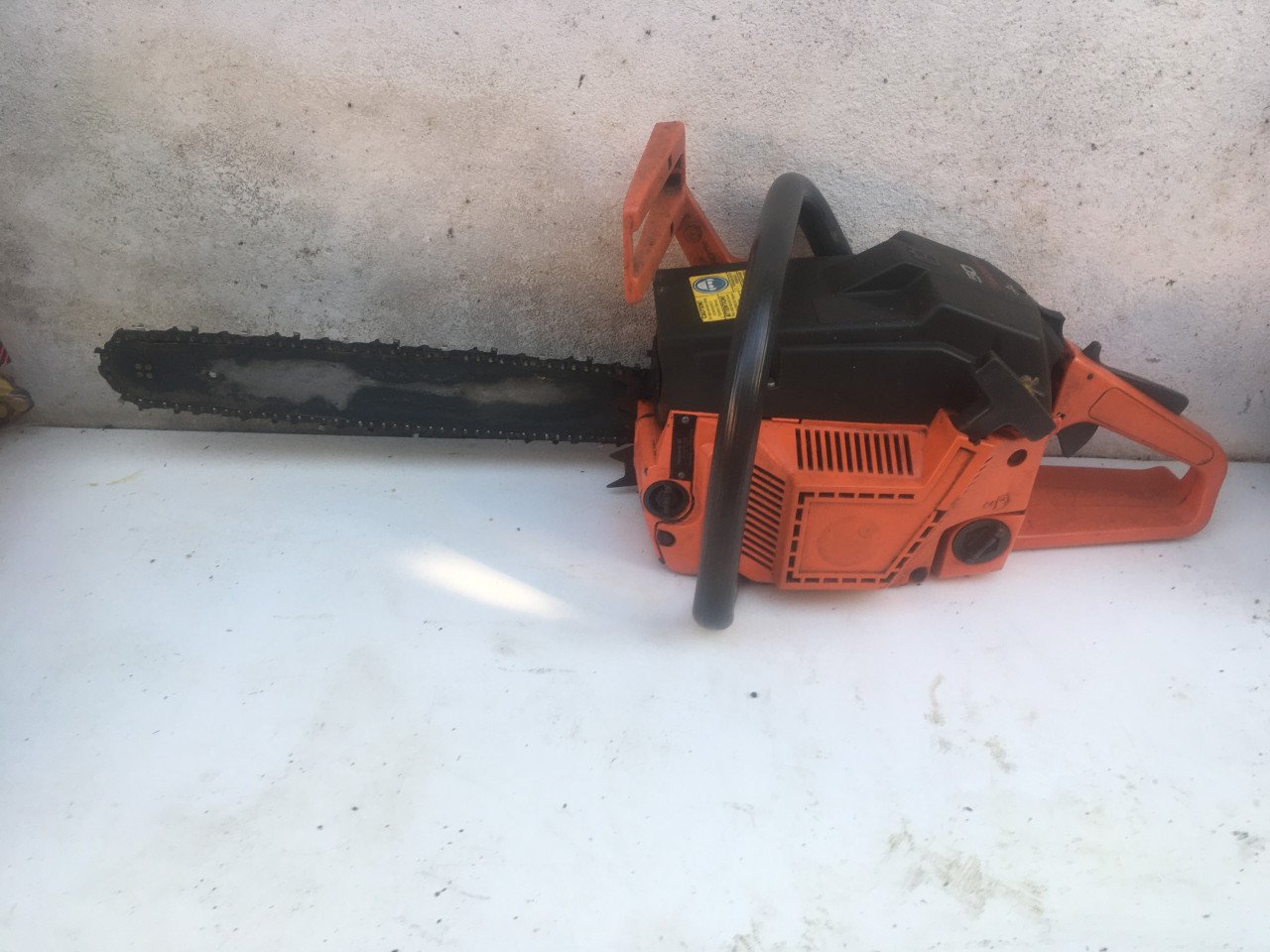 Motorzaag/ kettingzaag husqvarna 50 zaagblad 38 cm scherpe