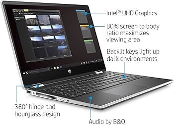 HP Pavilion-Full HD-i5-W11-SSD-werk16giga-Office2019-B&O-WiFi-Bluetooth