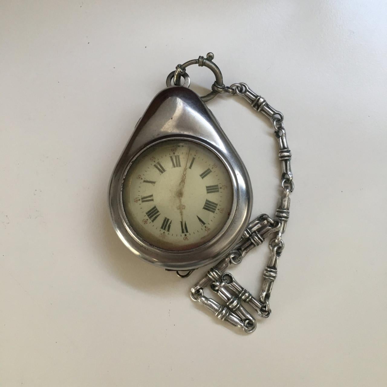 Zilveren Zeeuws boeren zakhorloge 1893