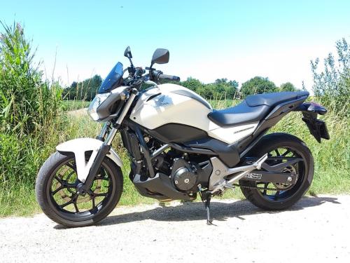 Honda NC750s, nog geen 10.000km op de klok