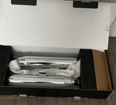 Nieuwe uitlaten Harley Davidson