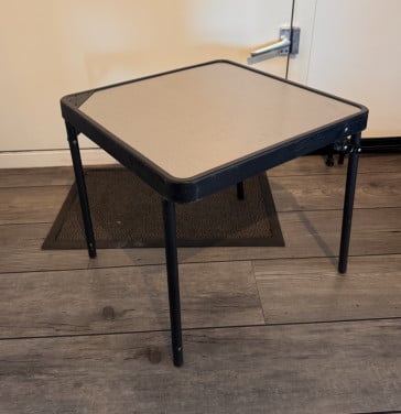 Kleine camping tafel