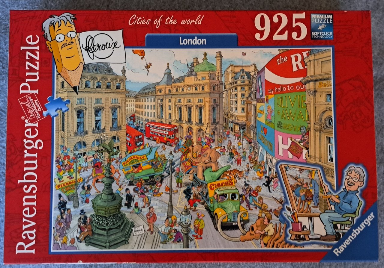 RAVENSBURGER LONDON - Cities of the World - 925 stukjes