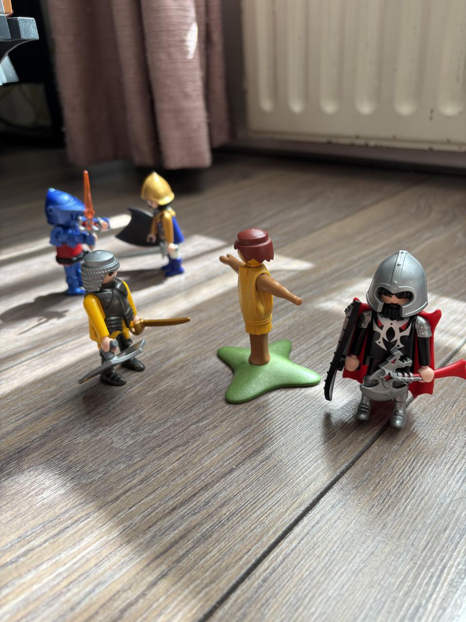 Playmobiel kasteel, schateiland en winkel