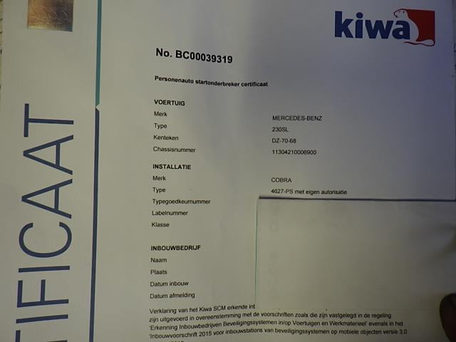 Mercedes-Benz Sl 230sl pagode