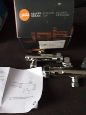 Te koop nieuw  filterstopkraan set €20,-