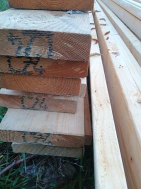 SLS 125 x 38  balken hout