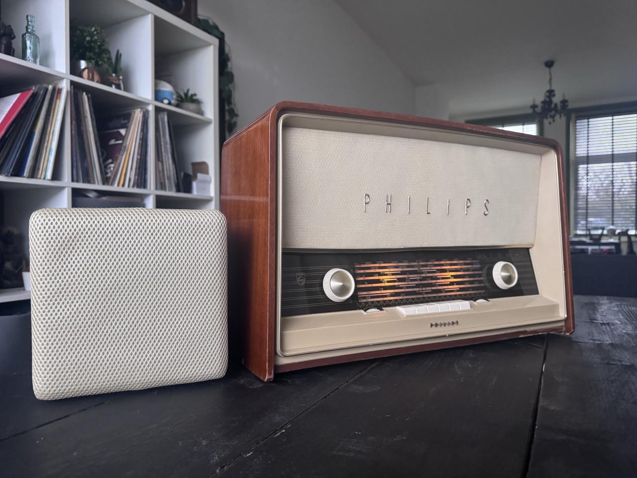 Prachtige omgebouwde jaren 50 radio