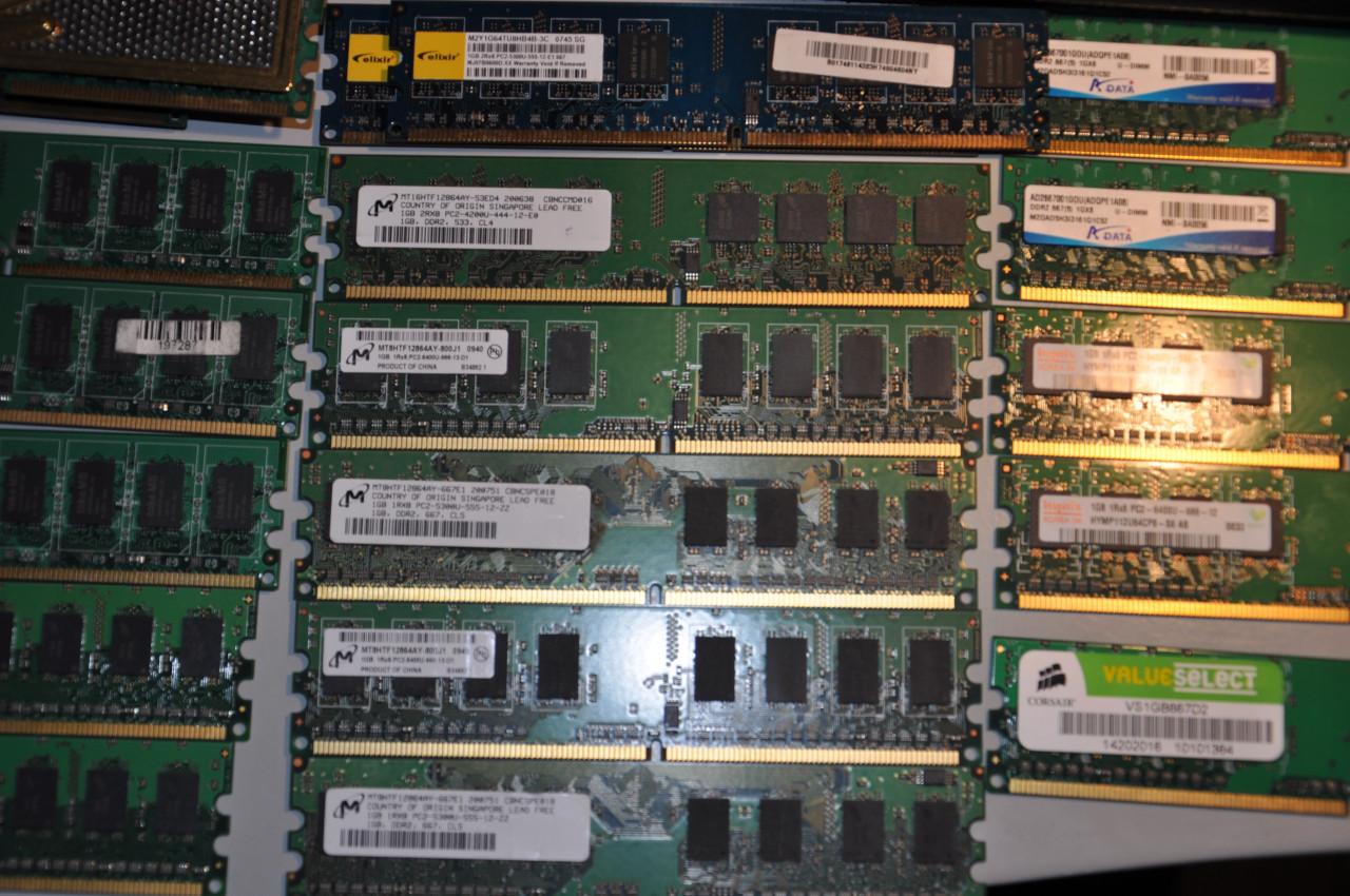 27x PC2-DDR2 geheugen 1GB
