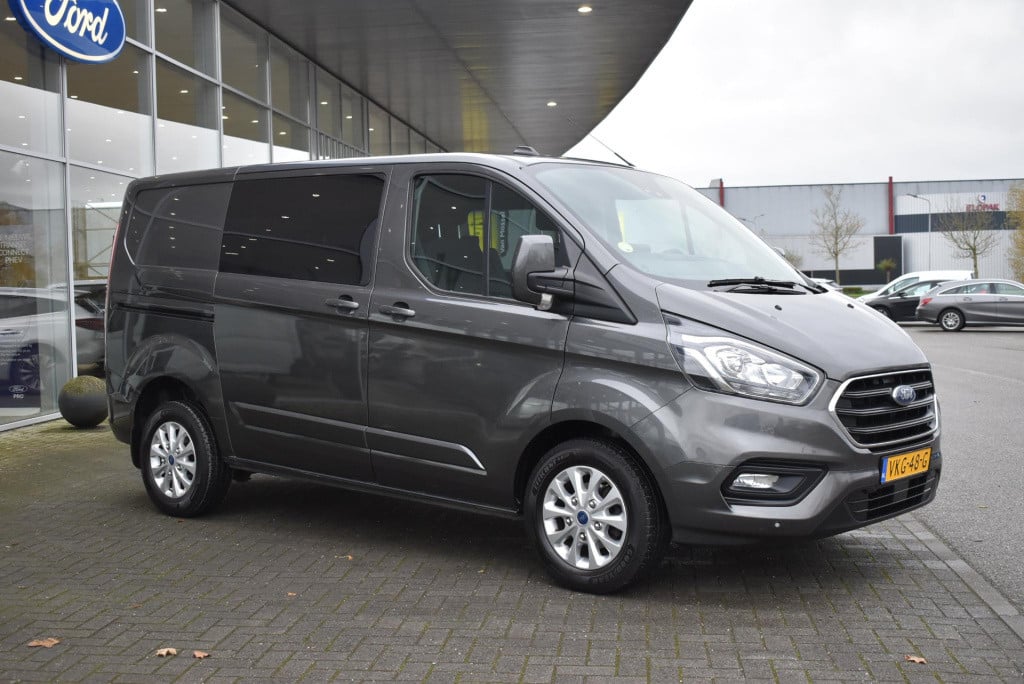 Ford Transit Custom 300 2.0 tdci l1h1 limited dc | trekhaak | cruise contro