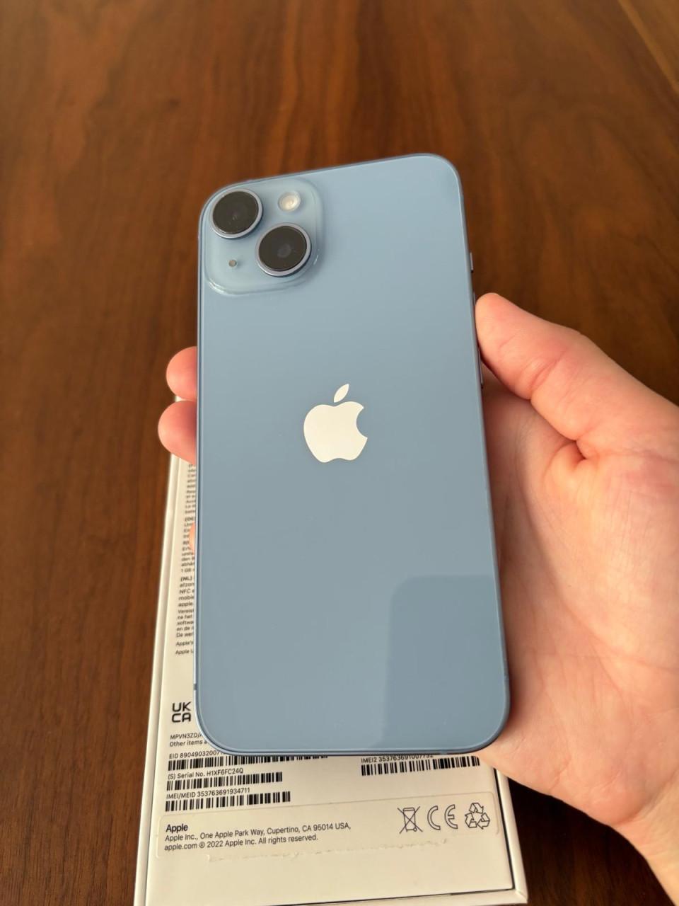 Apple Iphone 14 128GB Blauw