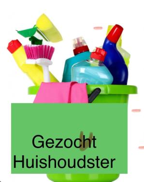 Huishoudster gezocht (Goes)