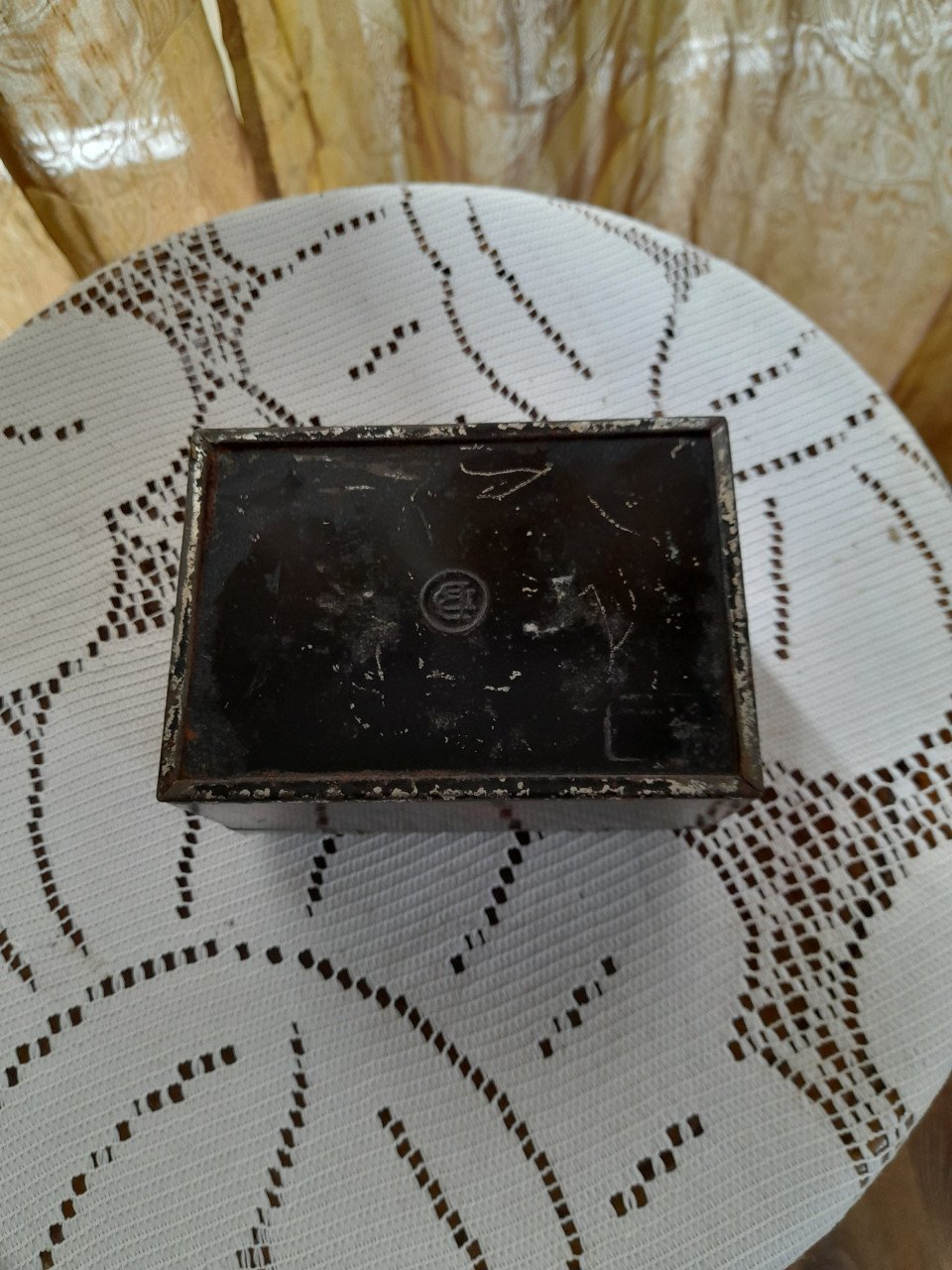 Theeblikje , vintage