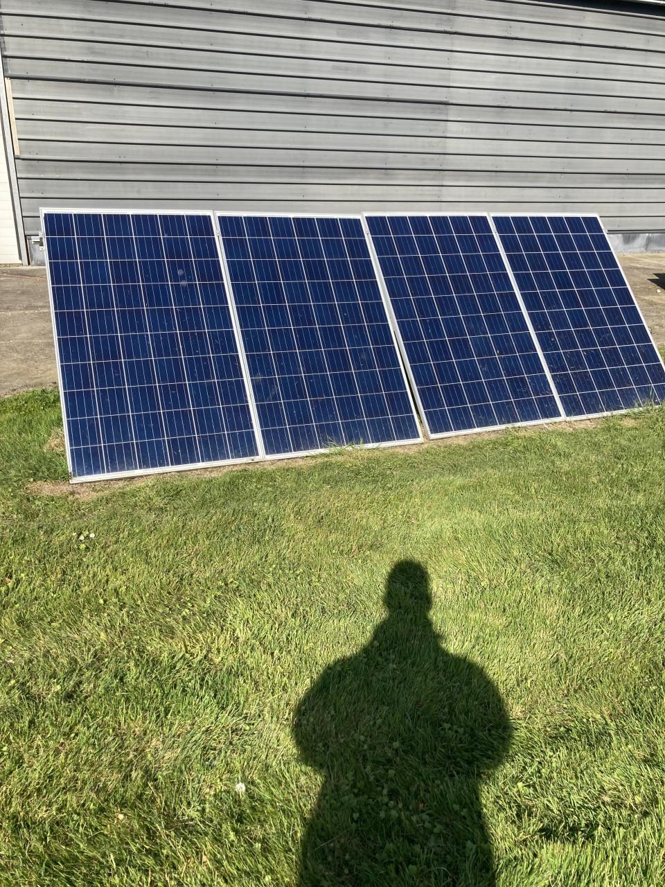 Set zonnepanelen 1100wp