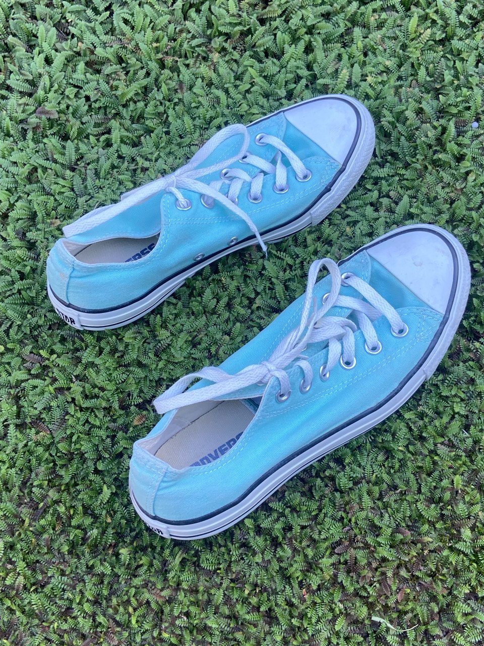 Superleuke groene All Stars converse, maat 39,5