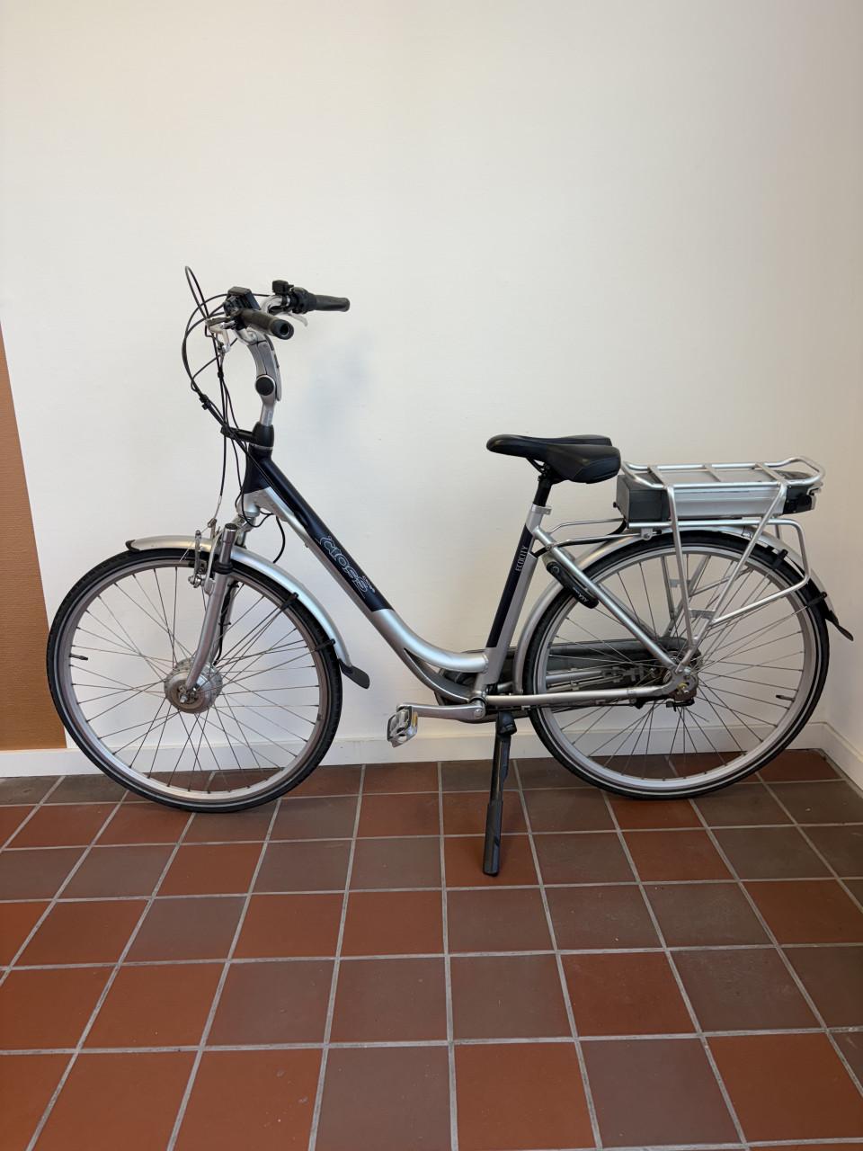 Dames elektrische fiets cross ecocity.