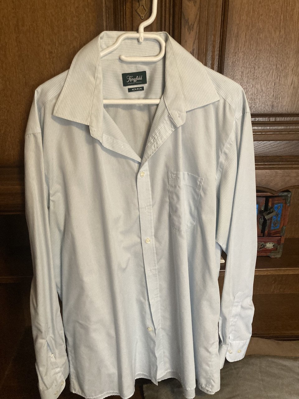 Kingfield non iron heren blouses