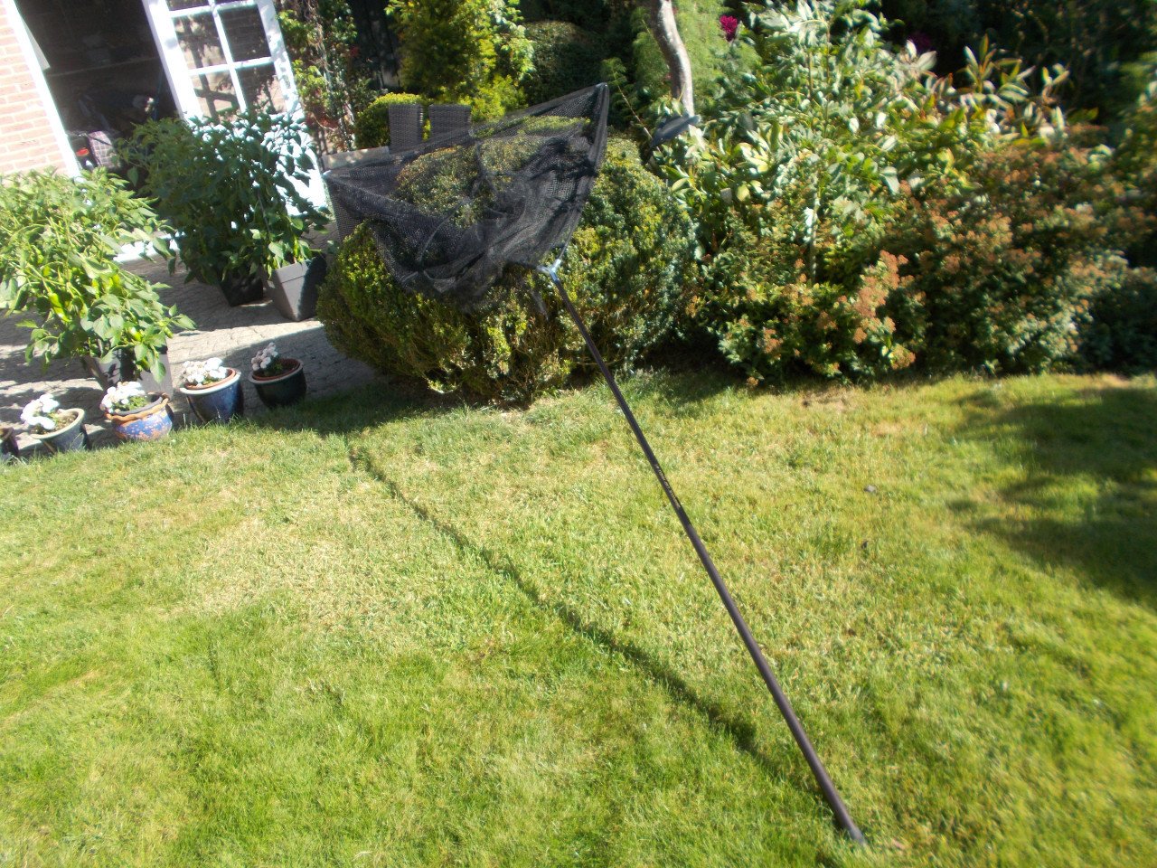 Groot KARPERNET met professionele handle
