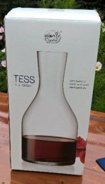 Gratis - Nieuwe decanteerkaraf Bohemia Crystal 1.5L