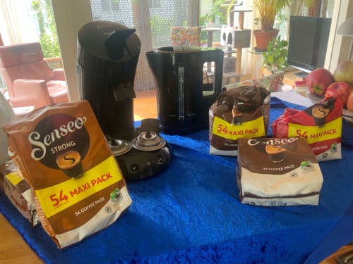 Philips senseo, waterkoker en pads