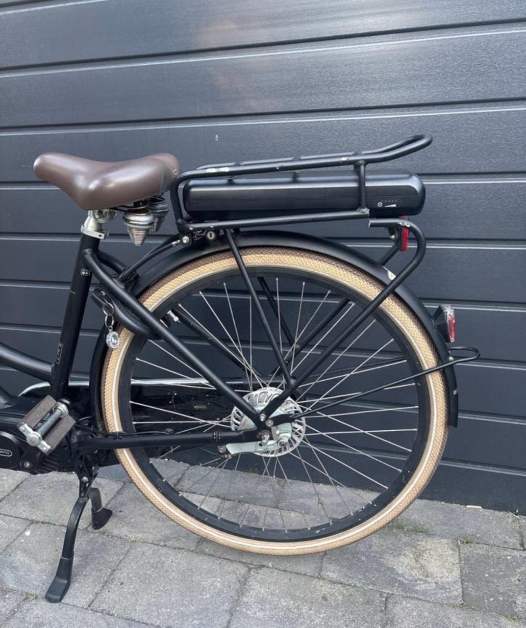 Elektrische Cortina transport moederfiets