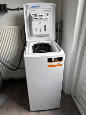 Bovenlader wasmachine indesit