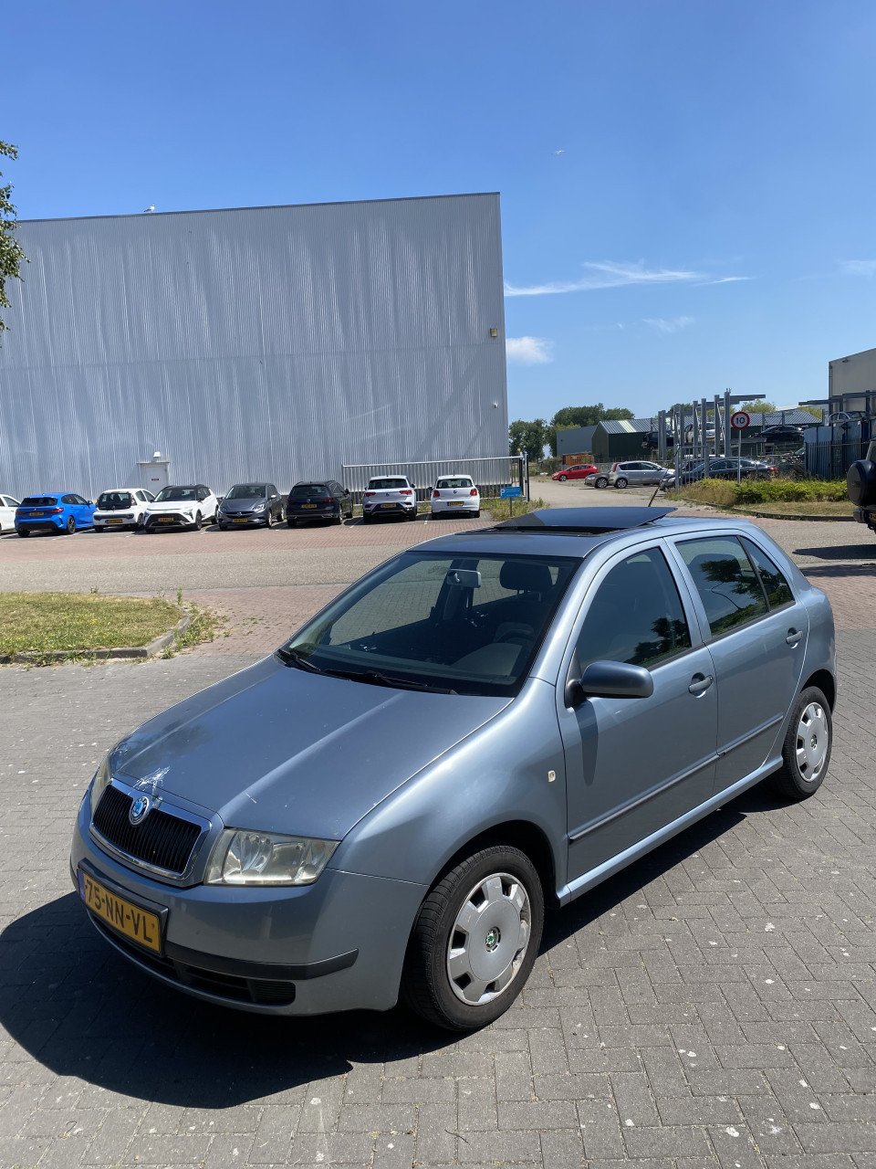 Skoda Fabia 1.4 55KW 2003 Grijs NAP | NIEUWE APK!