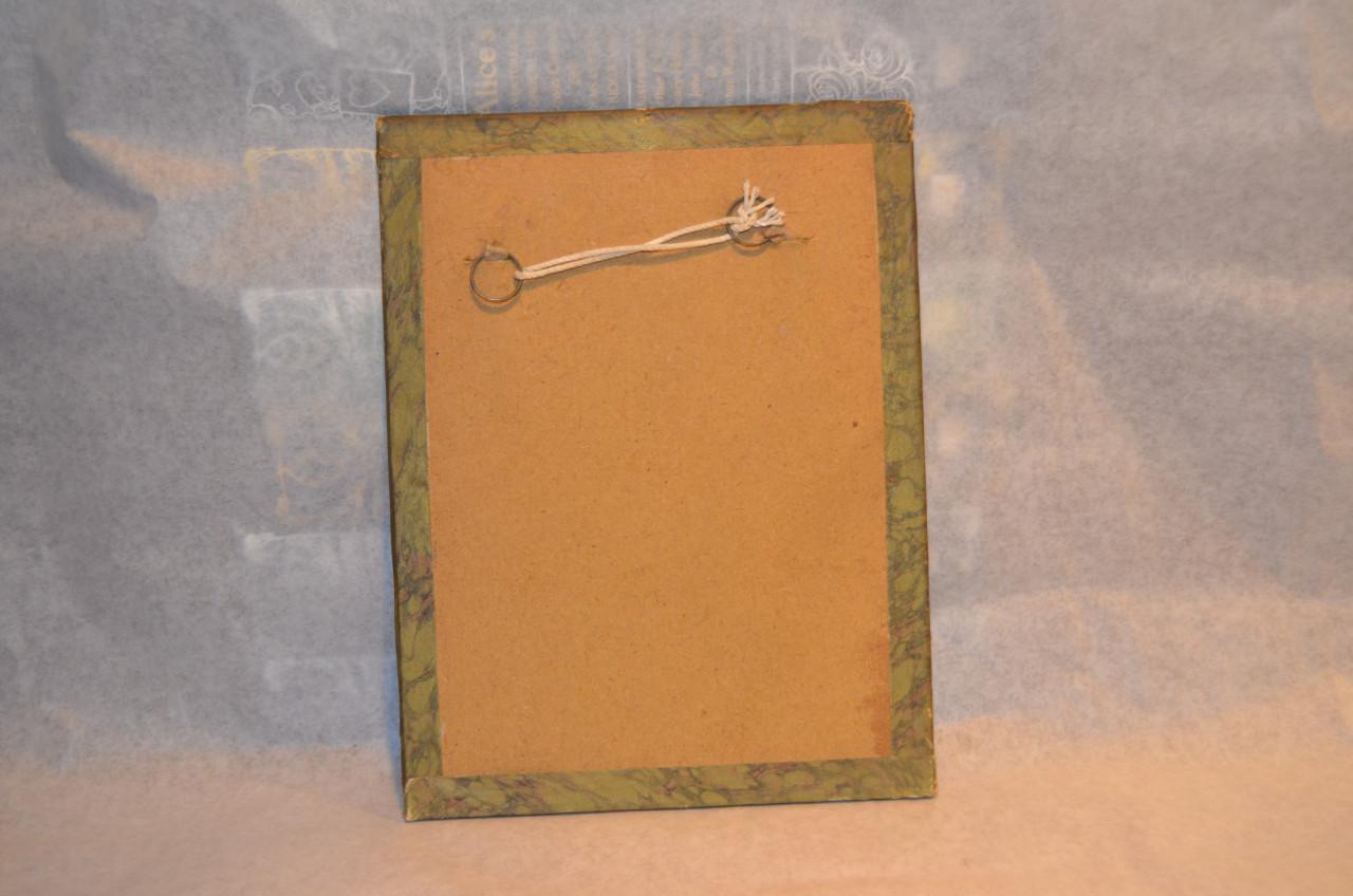 4 Etsjes gesign. 'van Oost' dorps / stadsgezichten