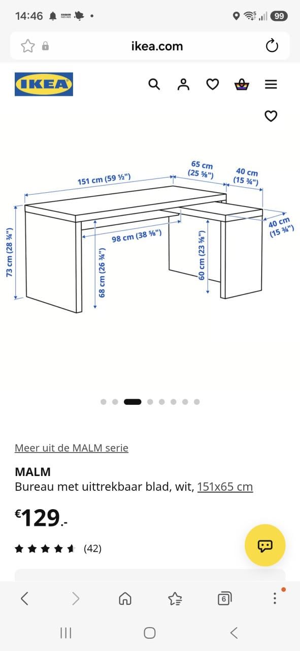 Bureau Malm Ikea