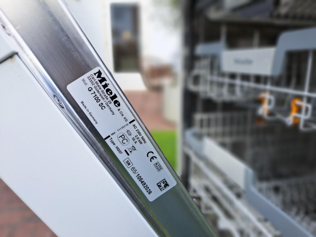 Miele losstaande vaatwasser G7100 sc