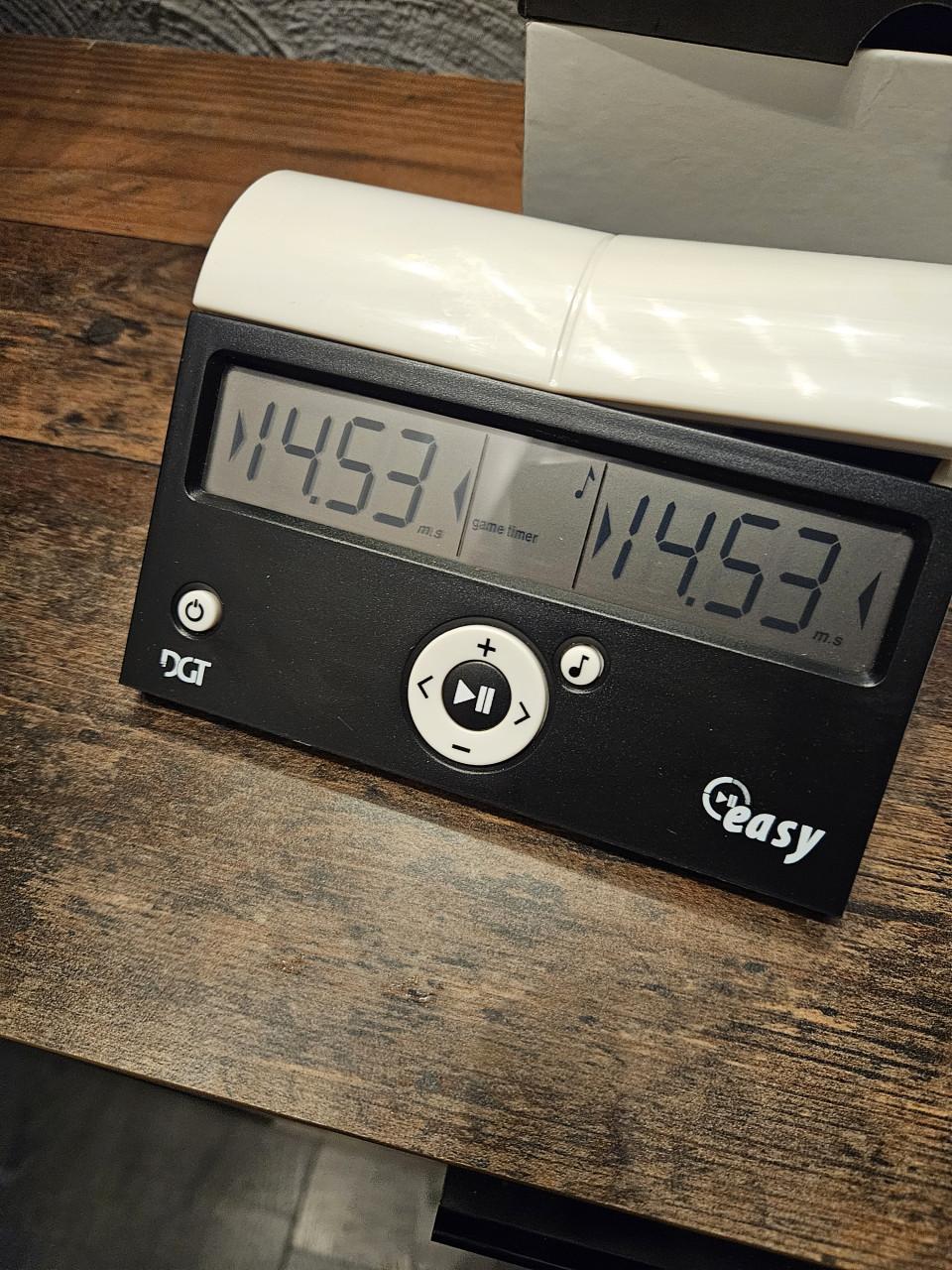 Zgan DGT Easy Game Timer - Schakklok voor bordspellen
