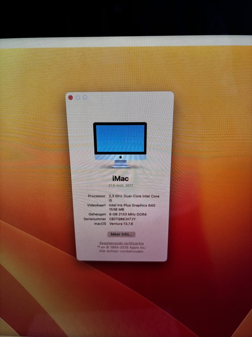Apple iMac 21,5 inch [500GB SSD + 8GB RAM]