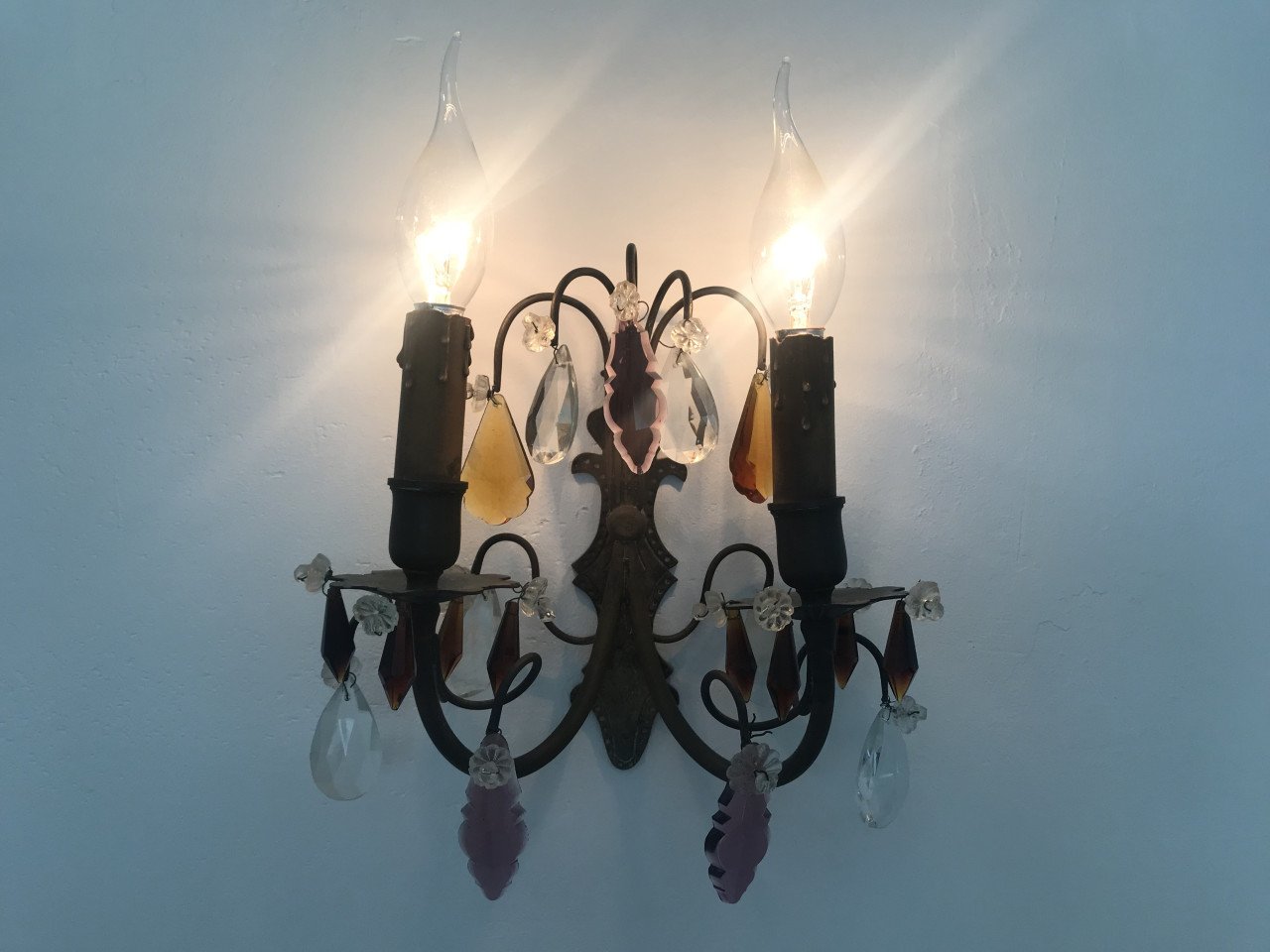 Wandlampjes antiek