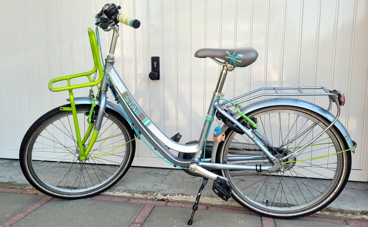 Meisjesfiets 22 inc