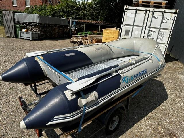 Viamare 330 rubber boot inclusief trailer