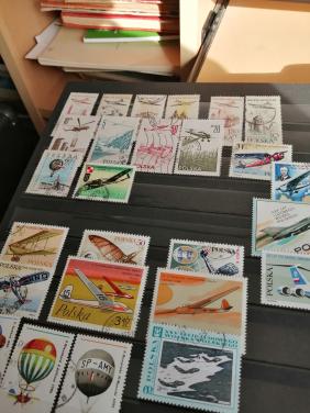 Postzegels luchtvaar en verkeer