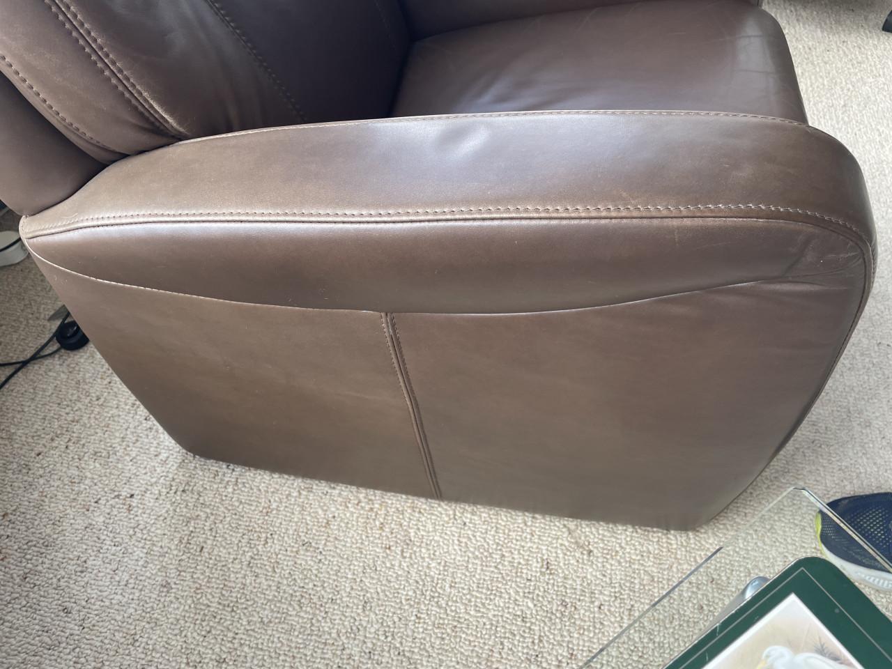 Comfort fauteuil leder