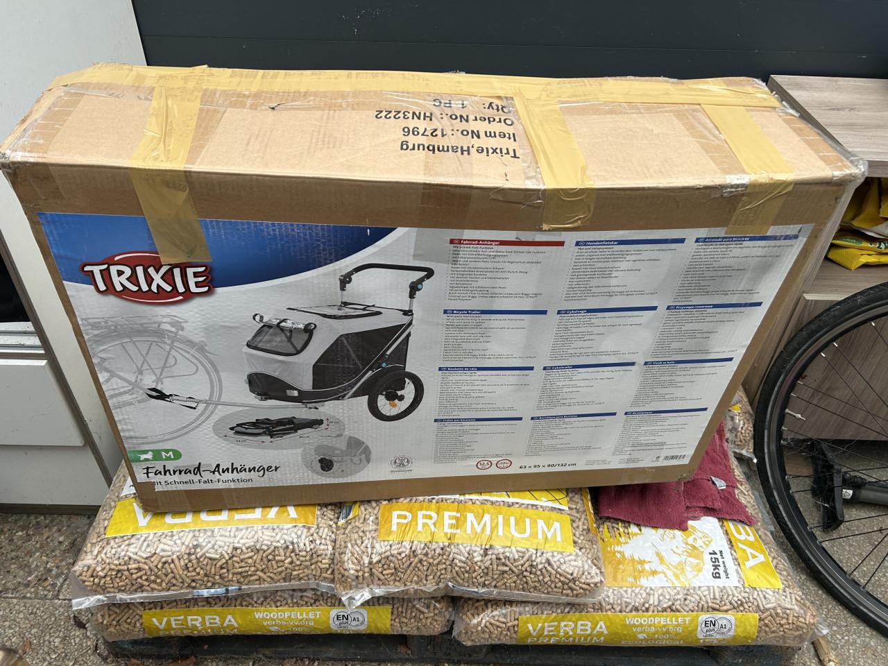 Hondenfietskar voor honden tot 25 kg